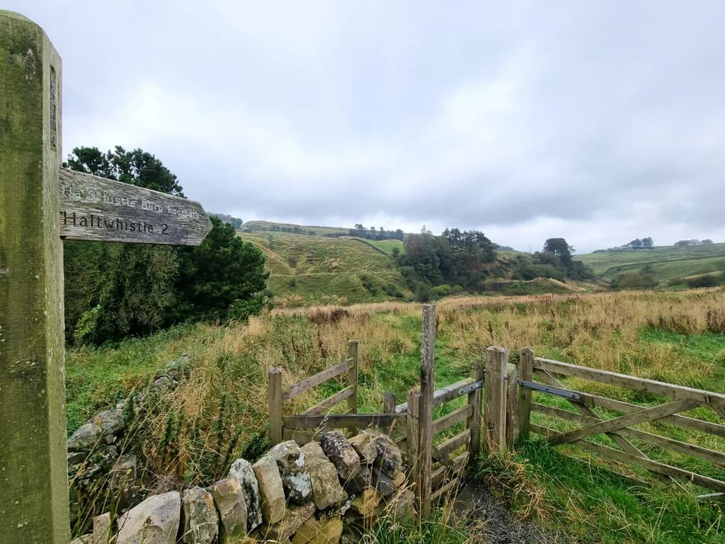 Footpath to Haltwhistle