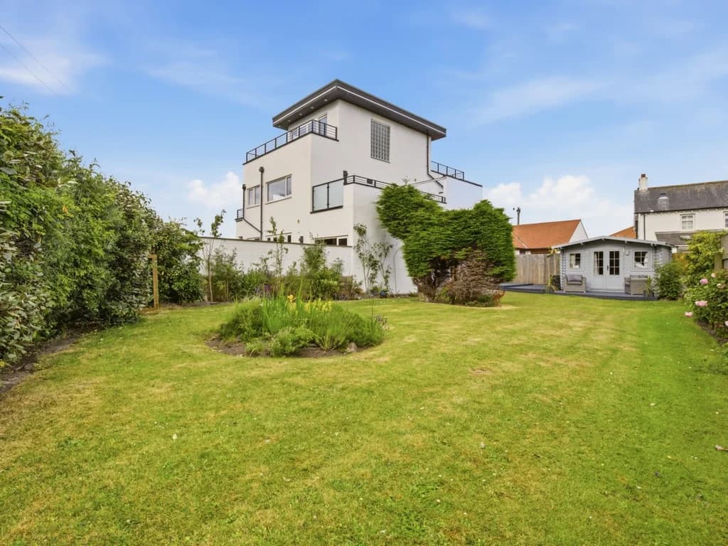 Large private garden offering space to relax, play and enjoy the outdoors