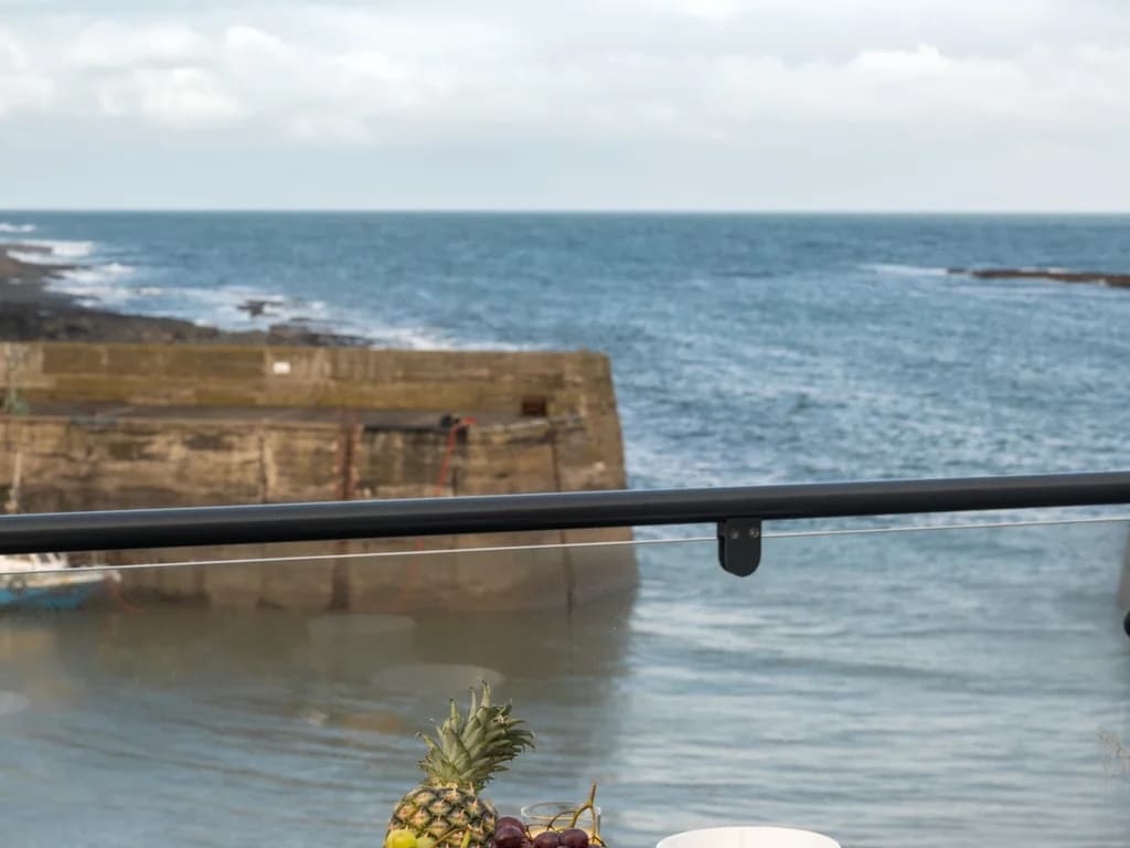 Wonderful views overlooking Craster Harbour and the Northumberland coastline.