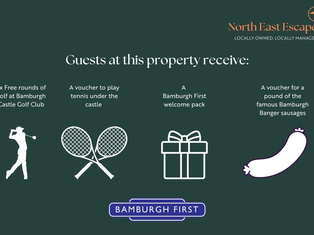 Bamburgh First guest benefits and welcome extras
