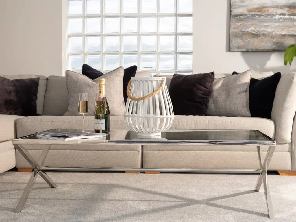 Elegant lounge details creating a stylish and welcoming space to unwind together