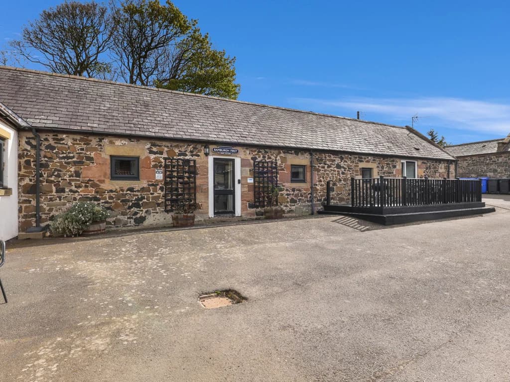 Converted stable cottage set within the Dukesfield courtyard