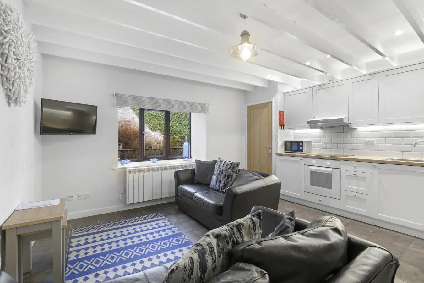 Courtyard setting just moments from Seahouses harbour and village life
